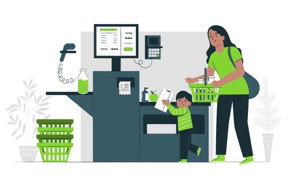 billing software with barcode for grocery store