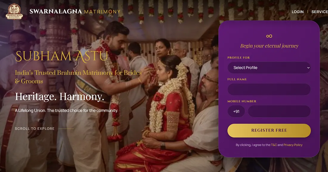 Brahmin Matrimony in Tamilnadu